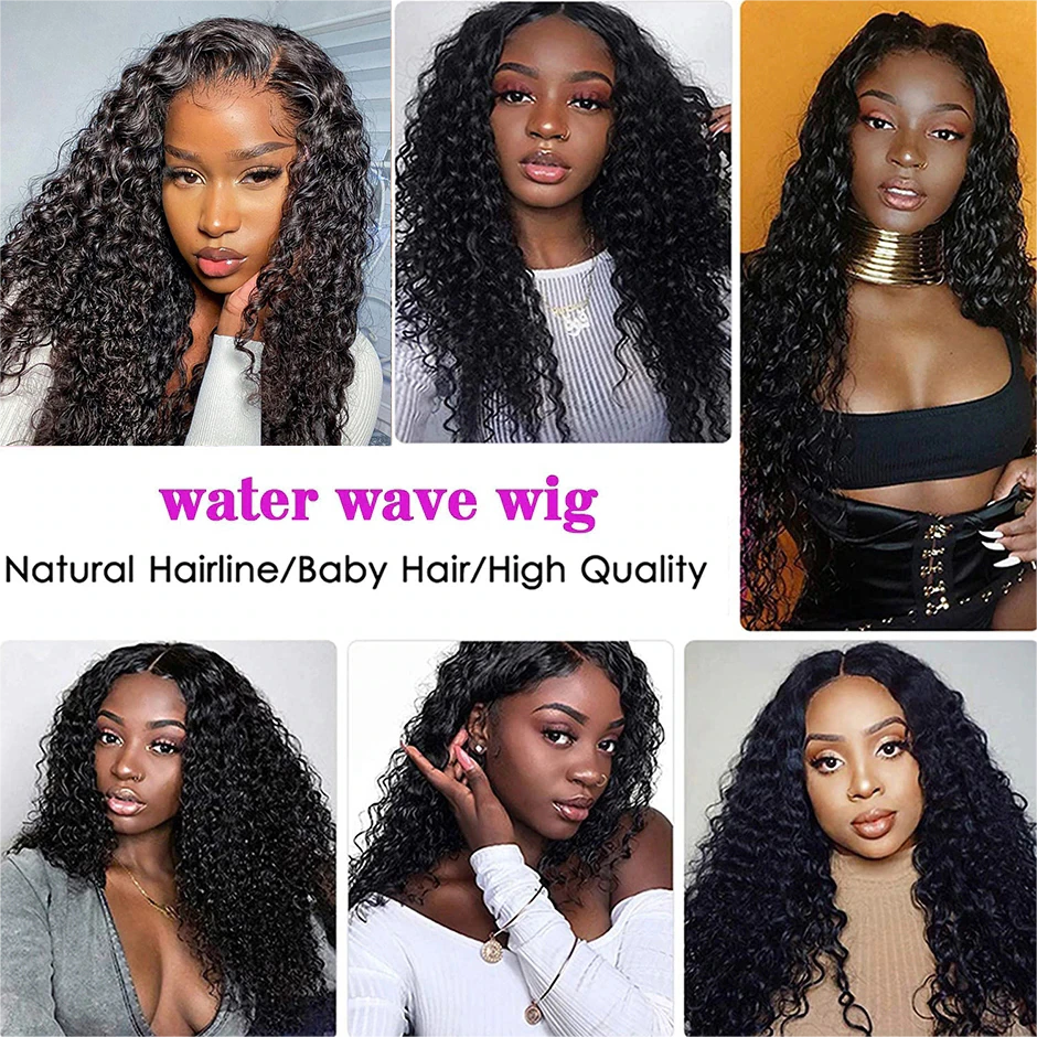 30-Inch-HD-Transparent-13x4-13x6-Water-Wave-Lace-Front-Human-Hair-Wigs