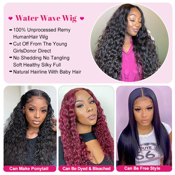 advantages of water wave wig