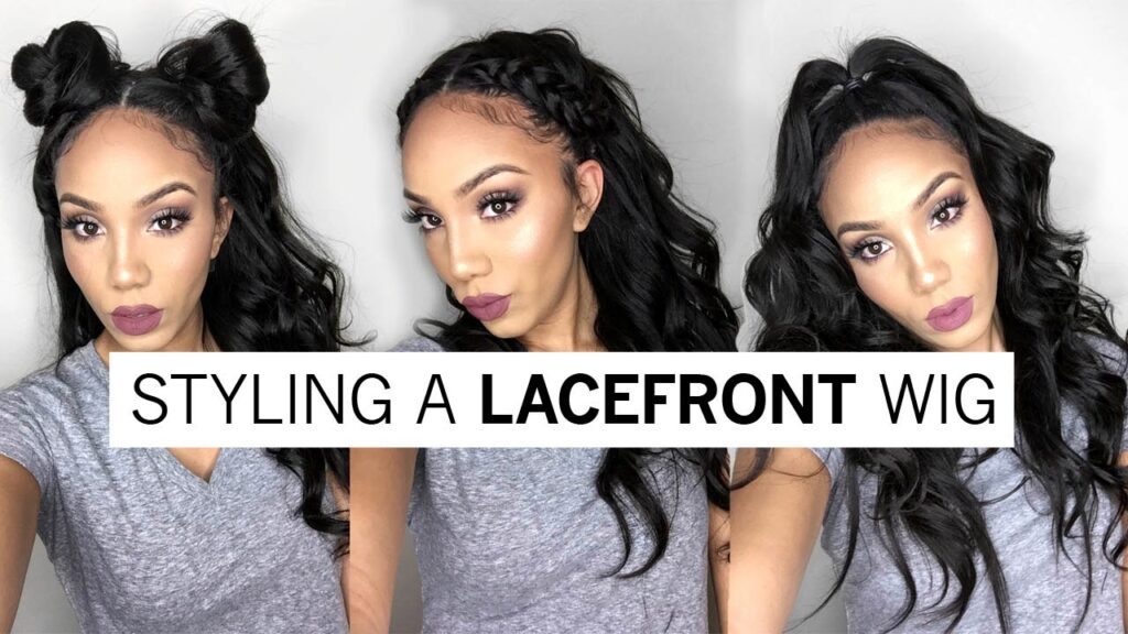 styling a lace front wig