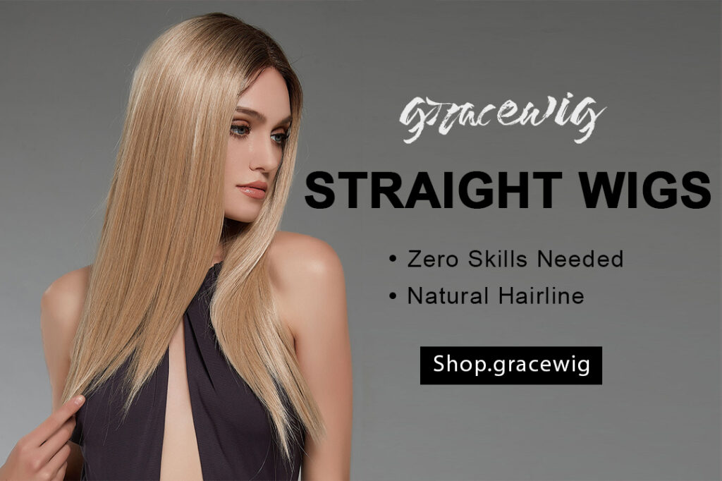 grace wig straight hair