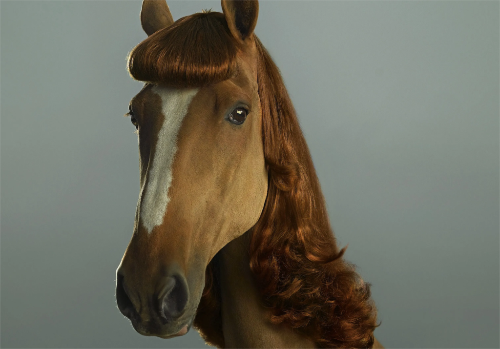 hair wig for horse