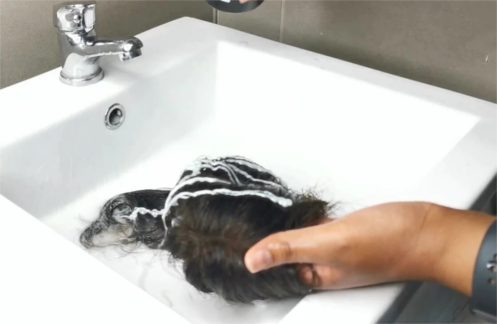 how-to-wash-a-wig-with-shampoo