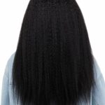 Kinky Curly Edges Hairline Lace Front Human Hair Wigs