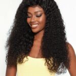 Kinky Curly Human Hair Wigs for Black Women