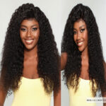 Lace Front Wigs Human Hair 180% Density Kinky Curly 13x4 Lace Front Wig