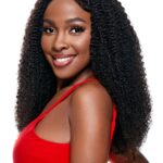 curly wave human hair lace front wig HD lace