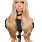 27-613 color Synthetic Hair Wig Long Straight Full Head Wig With Middled Partition for Fashion Women & Girls