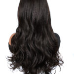 Heat Friendly Natural Black Synthetic Wig