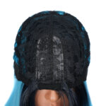 Machine Made Average Size Cap Synthetic Wig