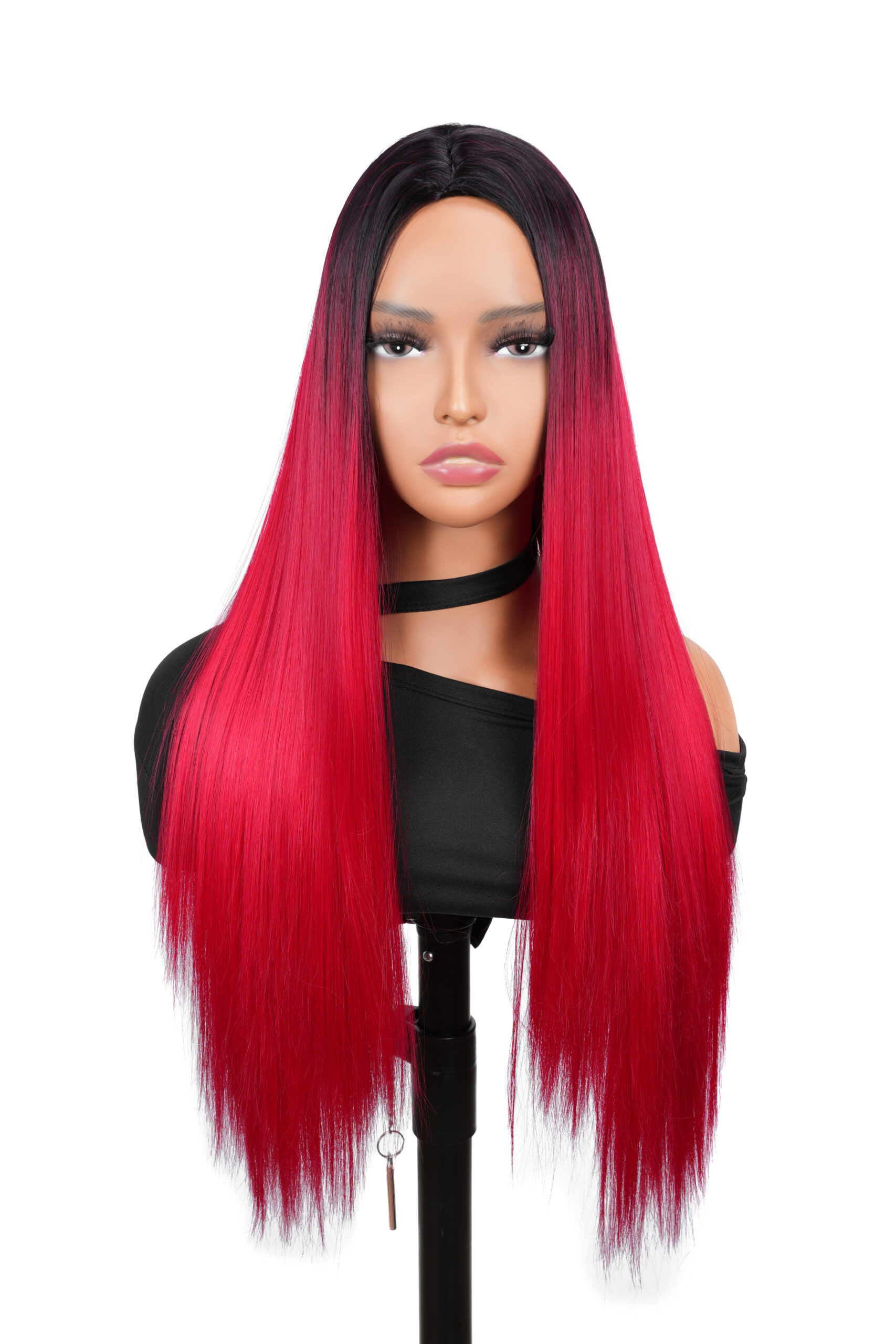 Middle Parting Straight 1B-113B Color Synthetic Wig