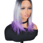 Middle Parting Straight Synthetic Wig