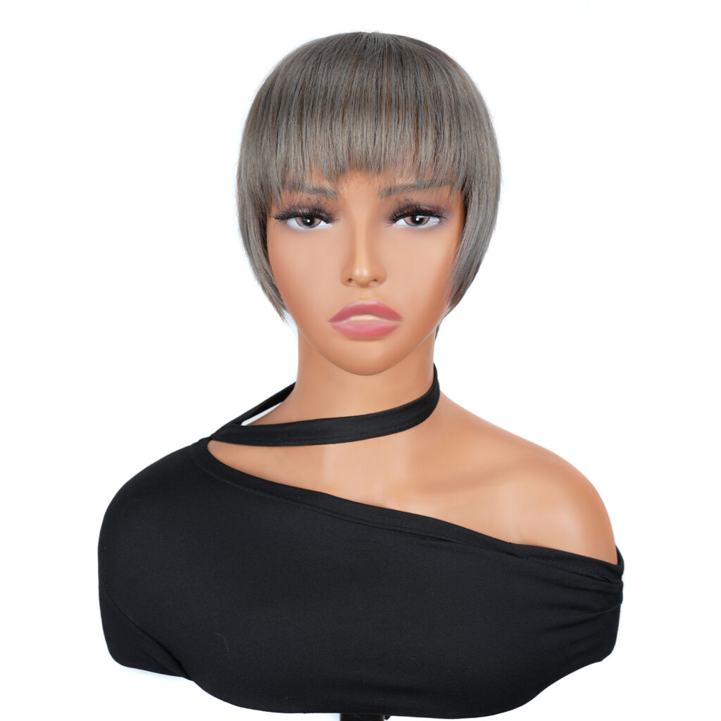 Short Straight Bob Heat Friendly Cosplay Party Synthetic Hair Wig