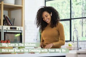 Wig Care in the Kitchen Do's and Don'ts for Cooking with Your Wig On